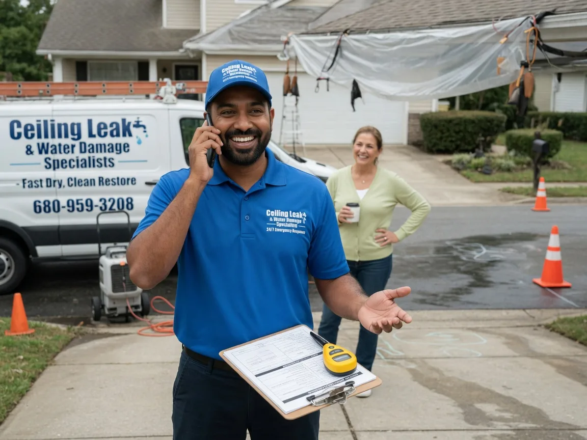 Ceiling Leak Cleanup Butler, NJ FAQs